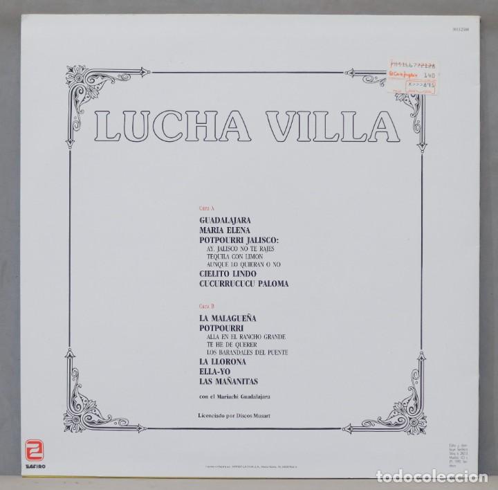 Discos de vinilo: LP. Lucha Villa. Guadalajara - Foto 2