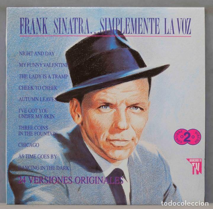 Discos de vinilo: 2 LP. FRANK SINATRA. SIMPLEMENTE LA VOZ - Foto 1