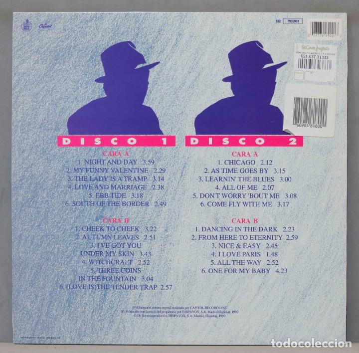 Discos de vinilo: 2 LP. FRANK SINATRA. SIMPLEMENTE LA VOZ - Foto 2
