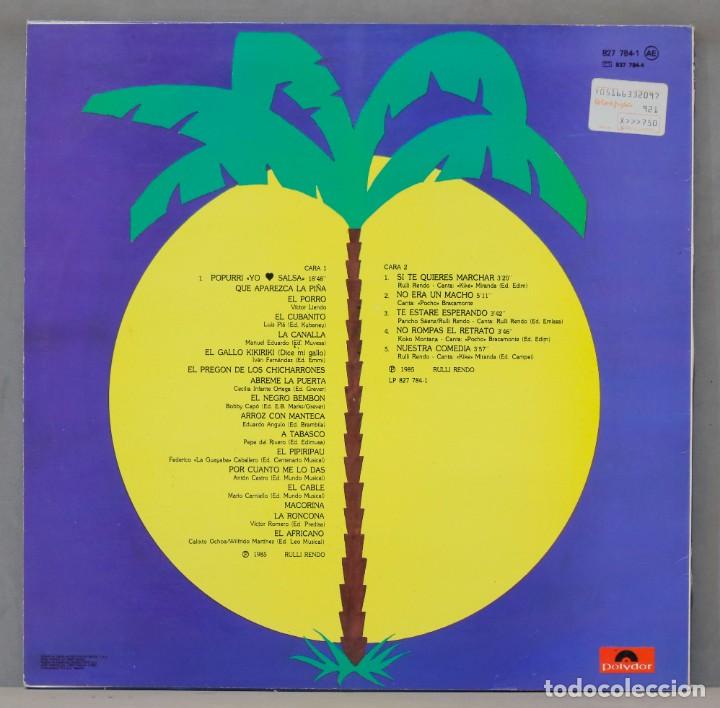 Discos de vinilo: LP. Yo Salsa. LATIN SALSA - Foto 2