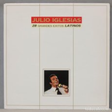 Discos de vinilo: 2 LP. JULIO IGLESIAS. 28 GRANDES EXITOS LATINOS. Lote 341000773