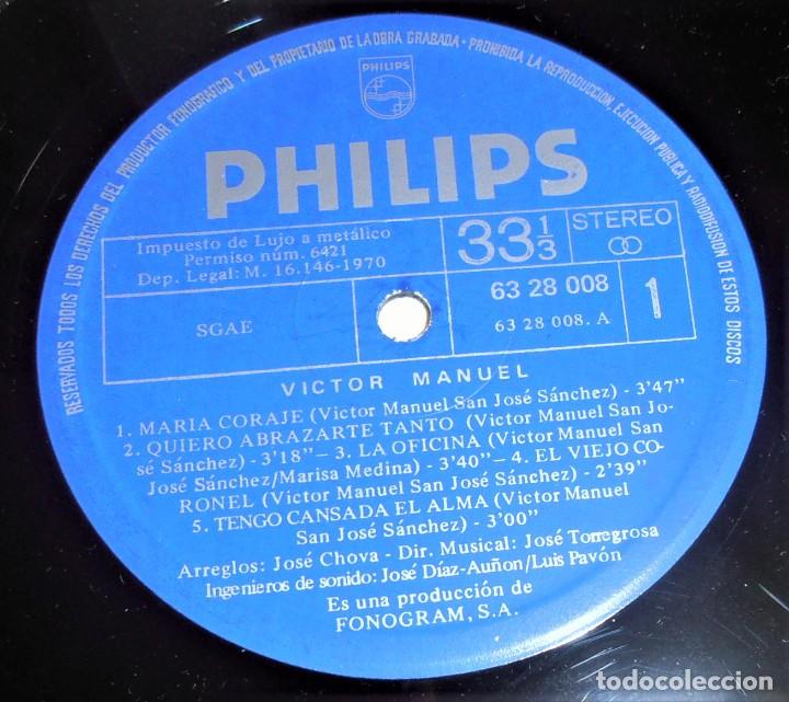 Discos de vinilo: VICTOR MANUEL, 1970 - Foto 6