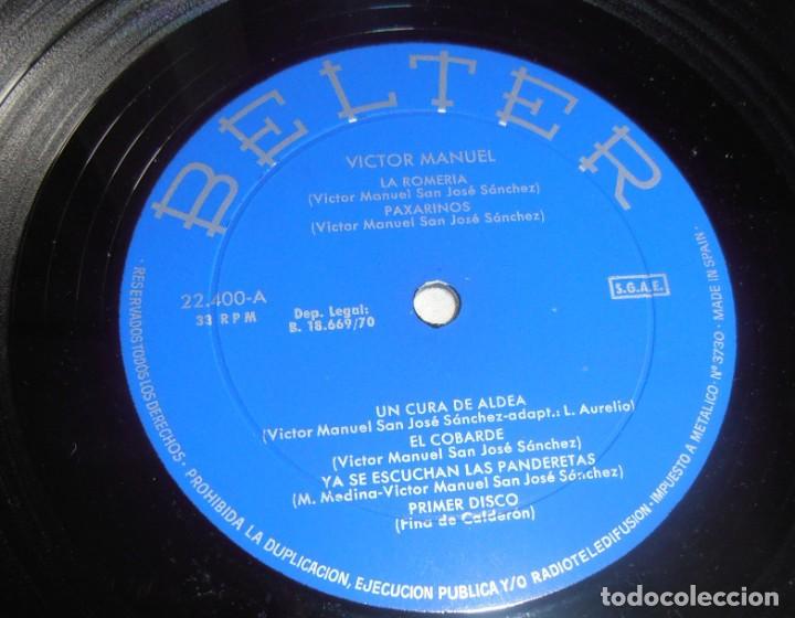 Discos de vinilo: VICTOR MANUEL, BELTER - Foto 4
