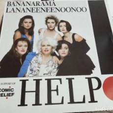 Discos de vinilo: BANANARAMA / LANANEENEENOONOO‎–HELP.1988.LONDON RECORDS ‎– 886 493-1. FORMATO:12”. NUEVO. MINT / NM. Lote 341030063