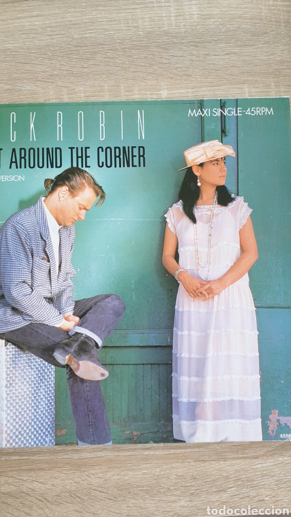 Disques de vinyle: ALAN COCK JUST AROUND THE CORNER