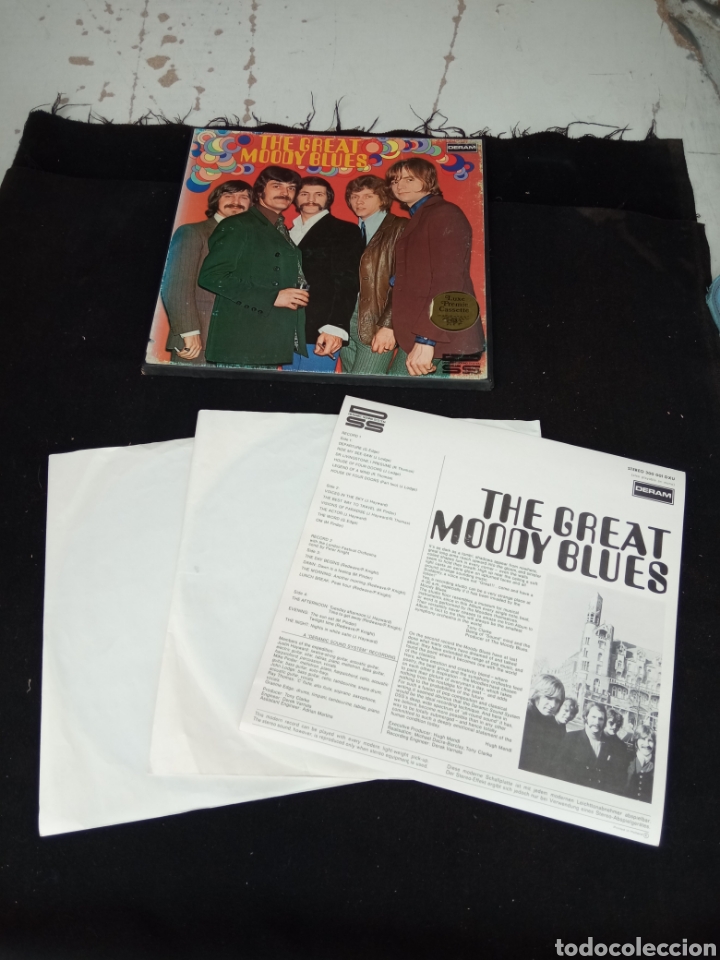 Discos de vinilo: THE GREAT MOODY BLUES - Foto 2