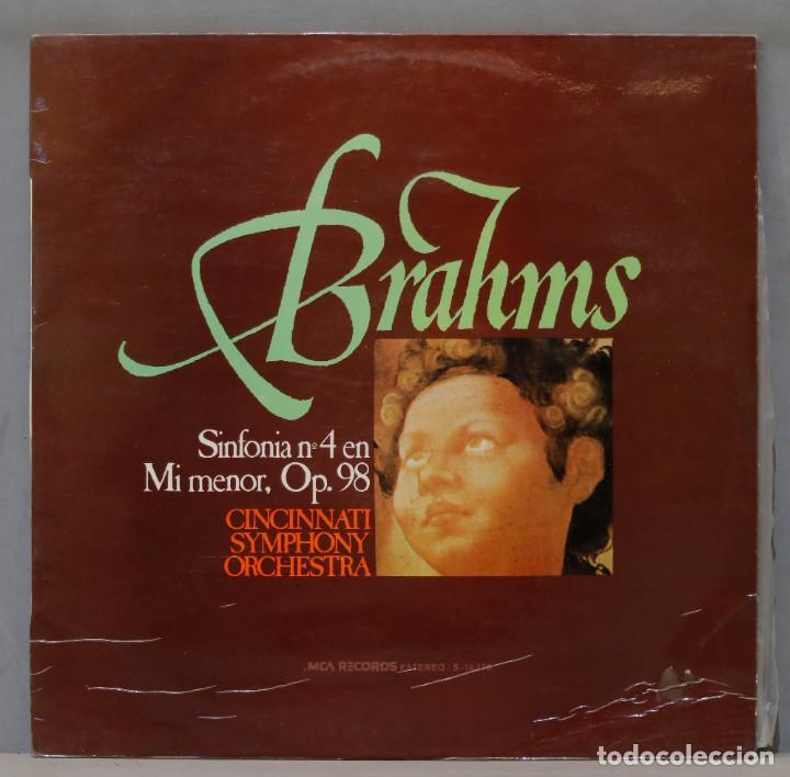 Discos de vinilo: LP. BRAHMS. SINFONIA N 4 OP 98 - Foto 1