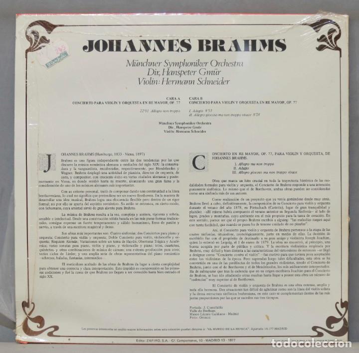 Discos de vinilo: LP. BRAHMS. COLECCION RTVE. 50 - Foto 2