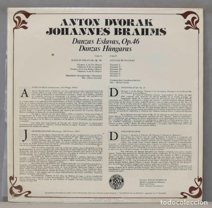 Discos de vinilo: LP. BRAHMS. COLECCION RTVE. 9 - Foto 2