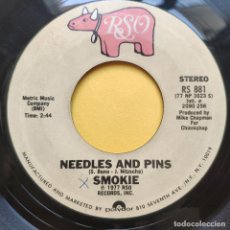 Disques de vinyle: SINGLE - SMOKIE - NEEDLES AND PINS. Lote 341069133