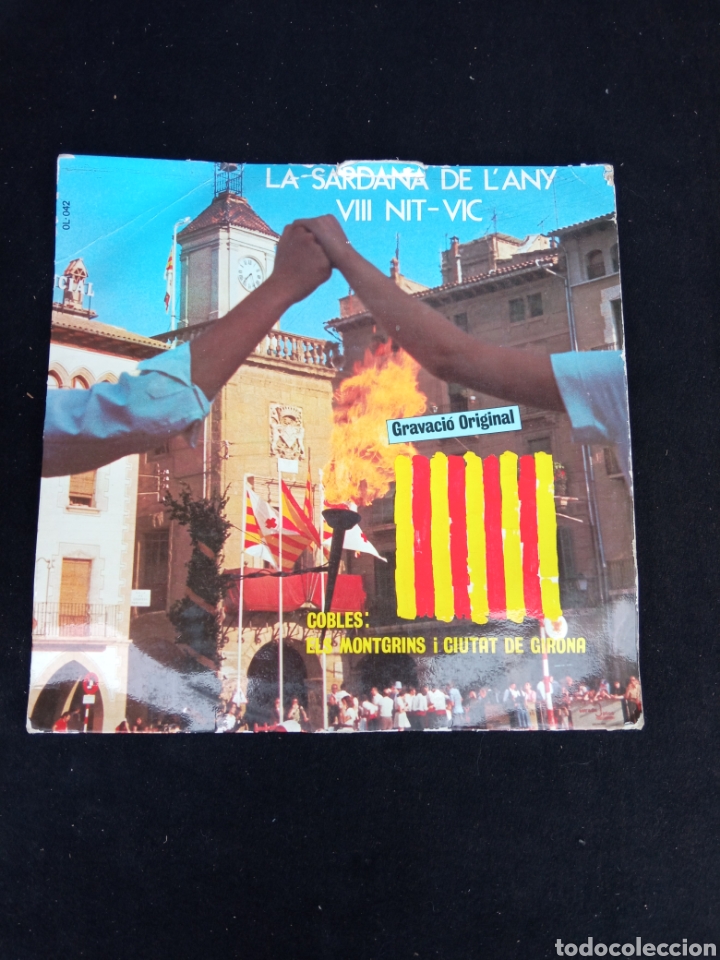 Discos de vinilo: LA SARDANA DEL A&Ntilde;O VIII NIT VIC - Foto 1