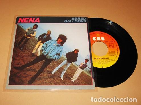 Discos de vinilo: NENA - 99 RED BALLOONS - SINGLE - 1983 - SPAIN - Foto 1
