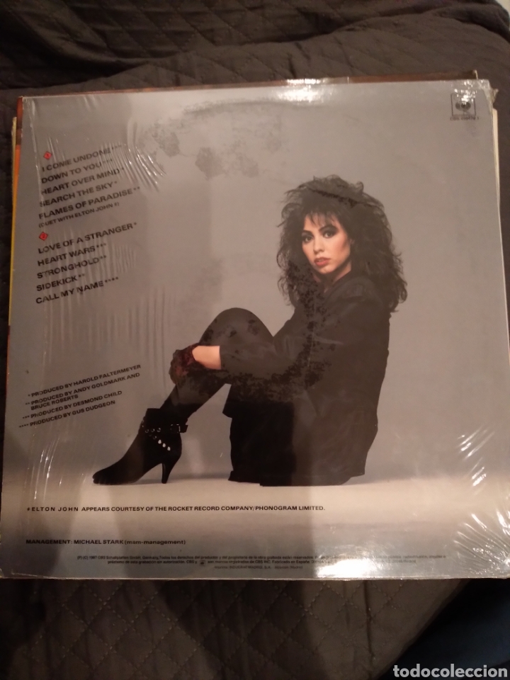 Discos de vinilo: JENNIFER RUSH - HEART OVER MIND - ES.87 - Foto 2