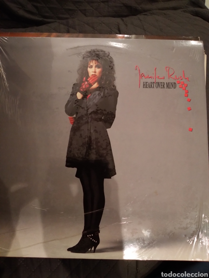 Discos de vinilo: JENNIFER RUSH - HEART OVER MIND - ES.87 - Foto 1
