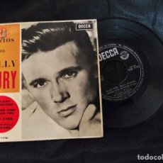 Discos de vinilo: BILLY FURY EP ESPAÑOL HALFWAY TO PARADISE DECCA EXITOS EDGE71792. Lote 341118748