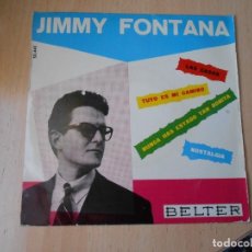 Discos de vinilo: JIMMY FONTANA, EP, LAS CASAS + 3, AÑO 1961