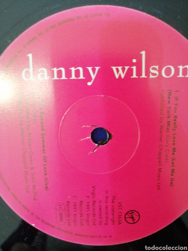 Discos de vinilo: DANNY WILSON EP - Foto 5