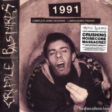 Discos de vinilo: CRIPPLE BASTARDS - 1991 - COMPLETE DEMO SESSIONS + UNRELEASED TRACKS - LP [F.O.A.D., 2021] NOISECORE. Lote 341188563