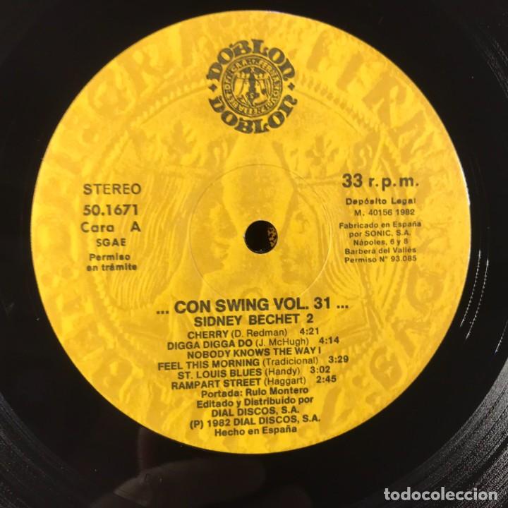 Discos de vinilo: Sidney Bechet &ndash; ... Con Swing... Vol. 31 - Vinyl, LP, Compilation - SPAIN - Foto 4