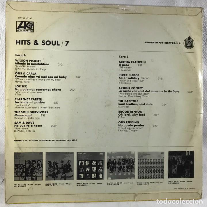 Discos de vinilo: Various &ndash; Hits & Soul 7 - Vinyl, LP, Compilation - SPAIN - Foto 4