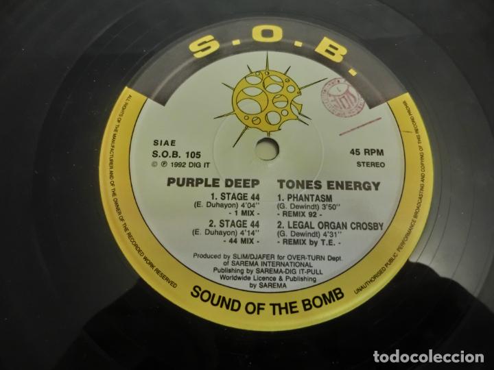 Discos de vinilo: Purple Deep / Tones Energy &ndash; Untitled - Foto 3