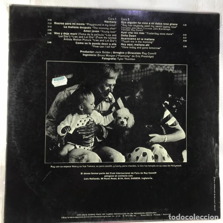 Discos de vinilo: Ray Conniff &ndash; Harmony - Vinyl, LP, Album - SPAIN - Foto 2