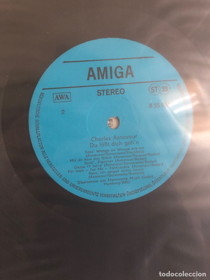 Discos de vinilo: Charles Aznavour - Amiga - Foto 2