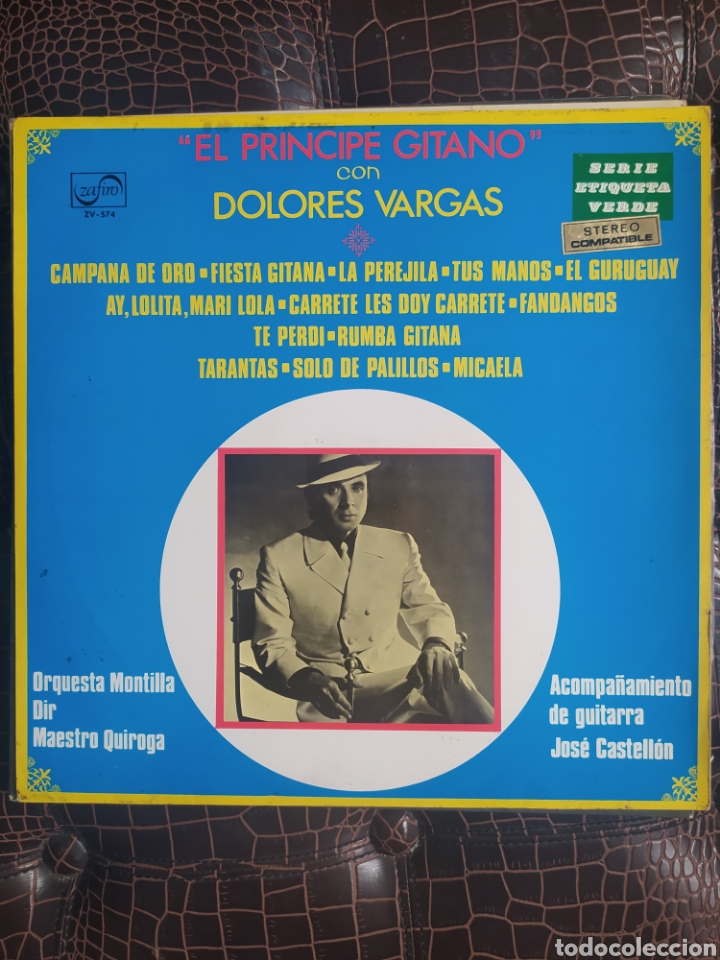 Discos de vinilo: Pr&iacute;ncipe Gitano/Dolores Vargas LP - Foto 1