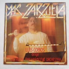 Discos de vinilo: DISCO LP DE VINILO DE ZARZUELA: LUIS COBOS DIRIGE THE ROYAL PHILHARMONIC ORCHESTRA. CBS 1985. Lote 341426413