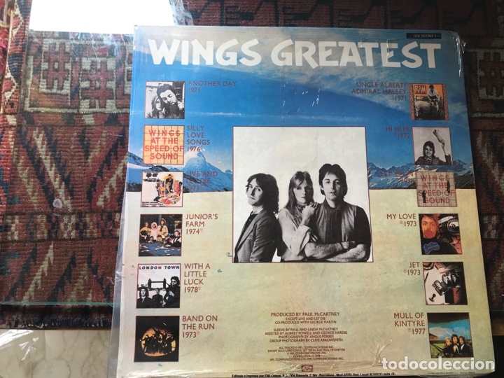Discos de vinilo: Wing. Greatest - Foto 2