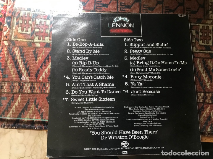 Discos de vinilo: John Lennon. Rock &lsquo;n&rsquo; Roll - Foto 2