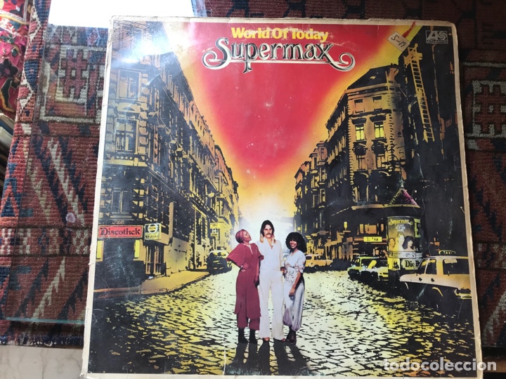 Discos de vinilo: Supermax. World of today - Foto 1