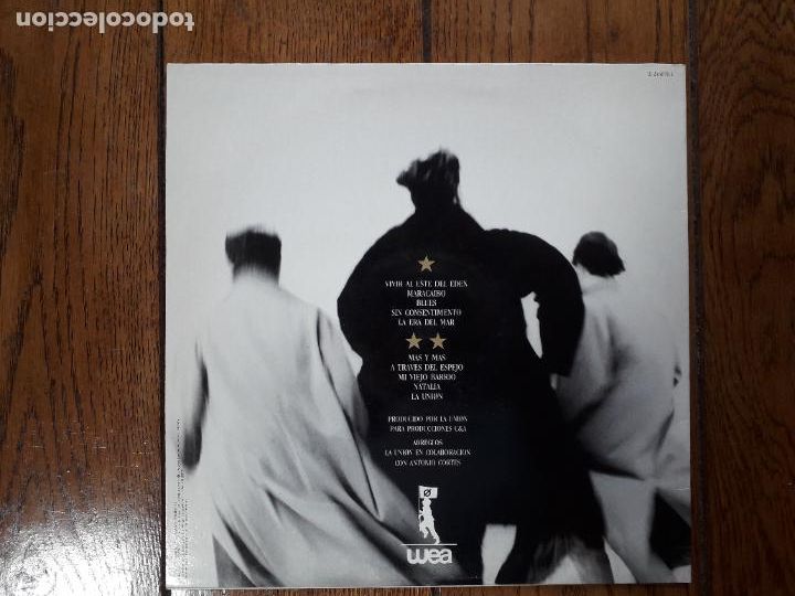 Discos de vinilo: La Union - vivir al este del ed&eacute;n - Foto 2