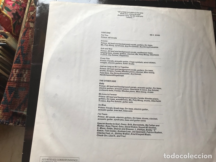 Discos de vinilo: Prince. For you - Foto 4