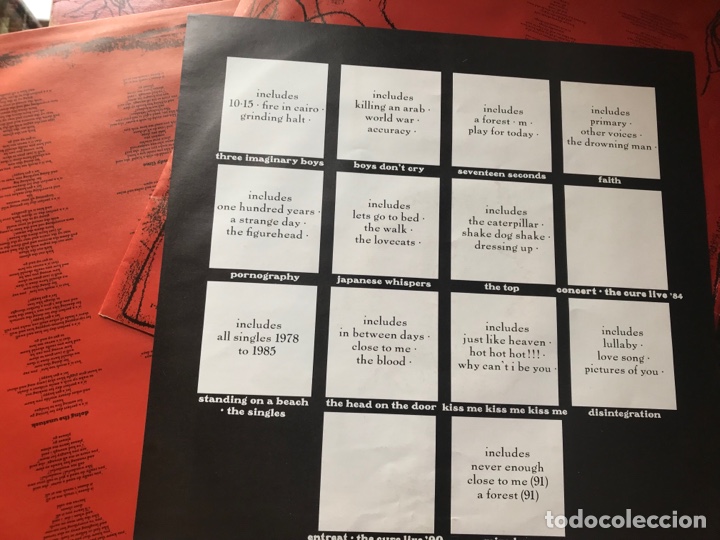 Discos de vinilo: The Cure. Wish - Foto 4