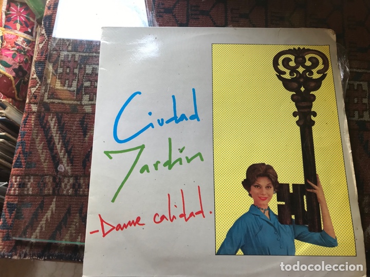 Discos de vinilo: Ciudad jard&iacute;n. Dame calidad - Foto 1