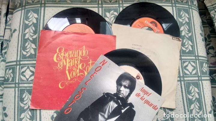 Discos de vinilo: LOTE DE 3 SINGLES (VINILO) DE NOEL SOTO - Foto 1