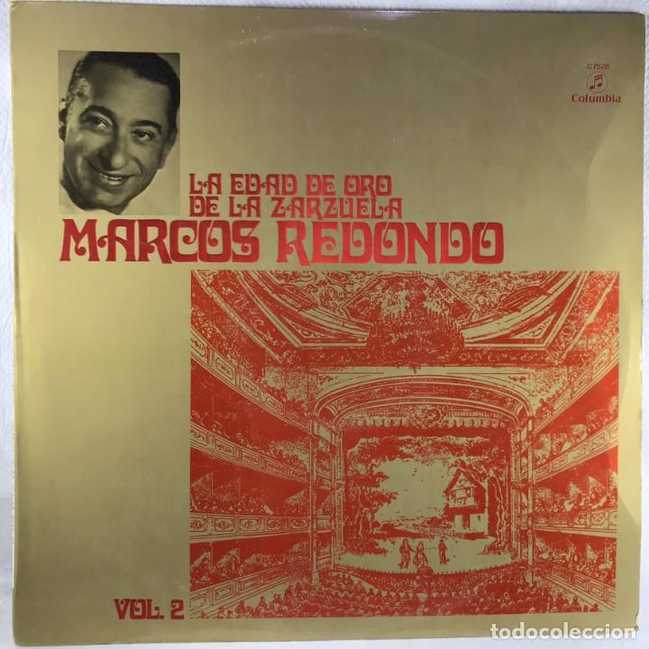 Discos de vinilo: Marcos Redondo &ndash; La Edad De Oro De La Zarzuela - - Foto 1