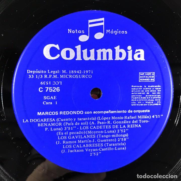 Discos de vinilo: Marcos Redondo &ndash; La Edad De Oro De La Zarzuela - - Foto 4