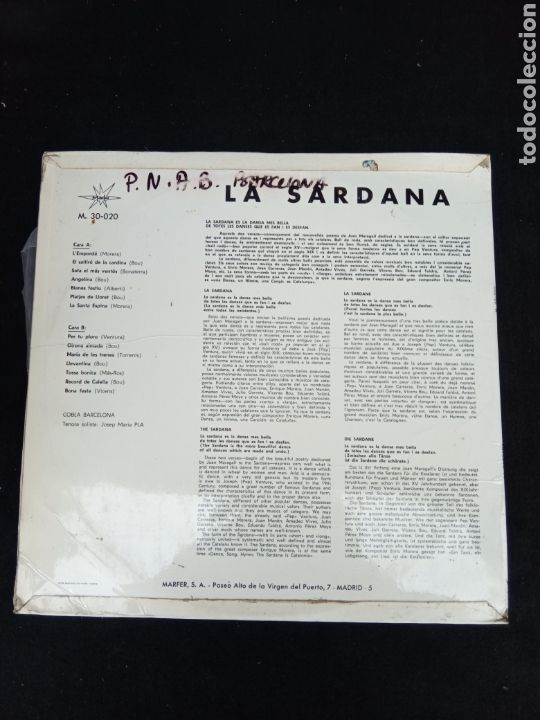 Discos de vinilo: COBLA BARCELONA - Foto 2