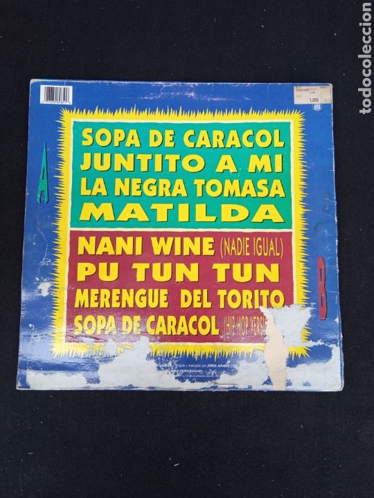 Discos de vinilo: SOPA DE CARACOL - Foto 3