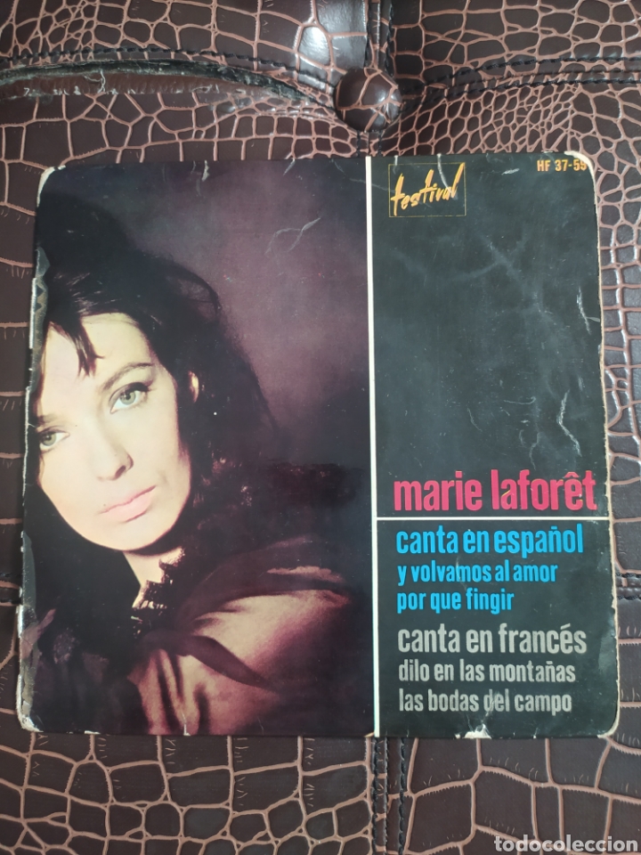 Discos de vinilo: Single EP Marie Laforet - Foto 1
