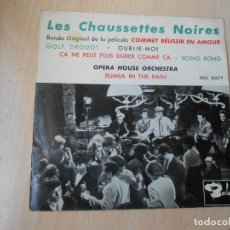 Discos de vinilo: CHAUSSETTES NOIRES, LES - COMMENT REUSSIR EN AMOUR -, EP, GOLF DROUOT + 4, AÑO 1963. Lote 341549888