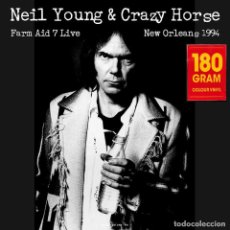 Discos de vinilo: NEIL YOUNG & CRAZY HORSE ‎*LP 180G. HQ VIRGIN VINYL * LIVE AT FARM 1994 * LTD AMARILLO * PRECINTADO