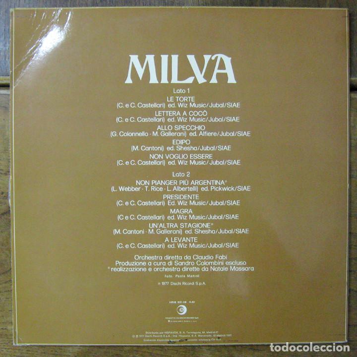 Discos de vinilo: MILVA - 1977 - - Foto 2