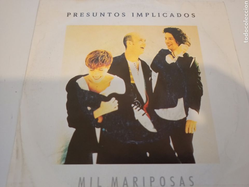 Discos de vinilo: Presuntos Implicados - Mil mariposas - Foto 1