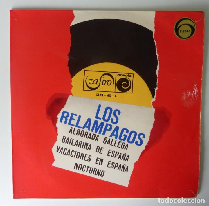 Discos de vinilo: LOS RELAMPAGOS // ALBORADA GALLEGA+3 // 1966 // EP - Foto 1