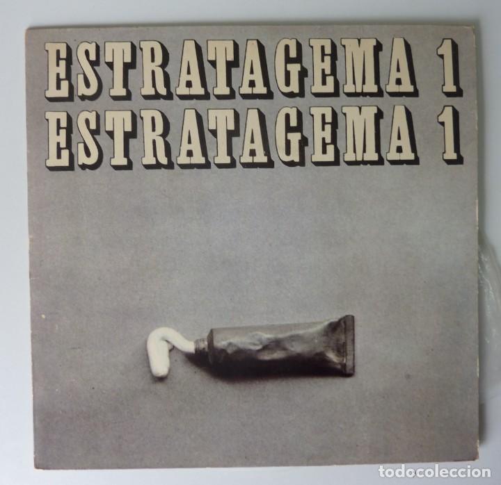 Disques de vinyle: ESTRATAGEMA 1 / MAQUINA / // LET ME SEE MY STAR / HARRY UP// 1970 / SINGLE