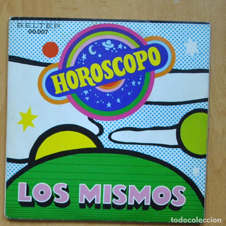Discos de vinilo: LOS MISMOS - HOROSCOPO - SINGLE - Foto 1