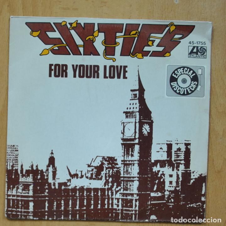 Discos de vinilo: SITIES - FOR YOUR LOVE - SINGLE - Foto 1